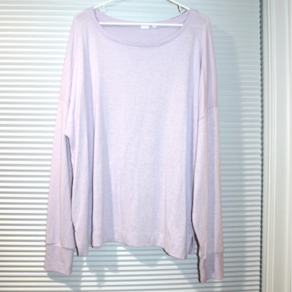 GAP pastel purple sweater